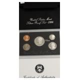 1996 SILVER PROOF SET