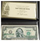 TENNESSEE 2 $ FEDERAL RESERVE NOTE W CASE