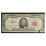 5 DOLLAR US LEGAL TENDER VF