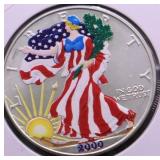 2000 COLORIZED SILVER EAGLE