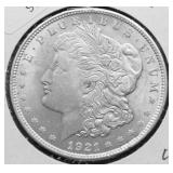 1921 CHOICE BU MORGAN DOLLAR