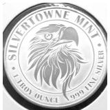 1 OZ .999 SILVER ROUND