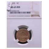 2025 NGC MS65 RED LINCOLN CENT