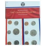 1987 MINT SET P D MINTS