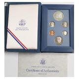 1987 PRESTIGE PROOF SET