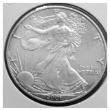 2001 SILVER EAGLE GEM