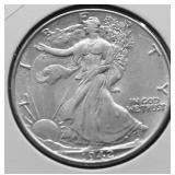 1942 CHOICE BU WALKING HALF DOLLAR