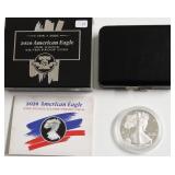 2026 PROOF SILVER EAGLE W BOX PAPERS