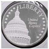 1 OZ .999 SILVER ROUND