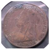 1898 G BRIT LARGE ENNY VF