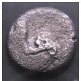 `350 BC GREEK AR SEMI DRACHAM VF