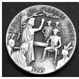 38.8 GRAMS SILVER HIGH RELIEF