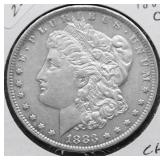 1883 O MORGAN DOLLAR CHOICE BU