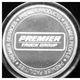 ADVERTISING 1 OZ .999 SILVER ROUND