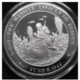 D DAY MEDAL PROOF