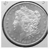 1881 S GEM BU MORGAN DOLLAR