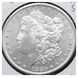 1880 S GEM BU MORGAN DOLLAR