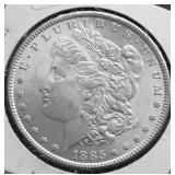 1885 CHOICE BU MORGAN DOLLAR