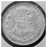 CHOICE BU SILVER PESO