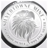 1 OZ .999 SILVER ROUND