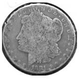 1881 MORGAN DOLLAR AG