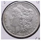 1882 O CHOICE BU MORGAN DOLLAR