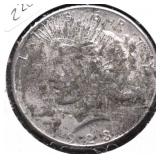 1923 S PEACE DOLLAR XF