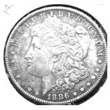 1886 MORGAN DOLLAR AU