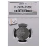 2009 S NGC PF69UC JEFFERSON NICKEL