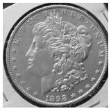 1898 CHOICE BU MORGAN DOLLAR