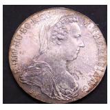 1780 MARIA THERESA THALER RESTRIKE CH BU
