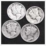 4 MERCURY DIMES