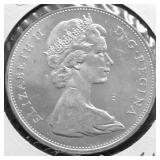 1965 CANADA SILVER DOLLAR CH BU