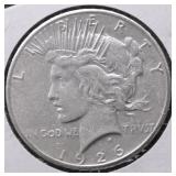 1926 S PEACE DOLLAR VF