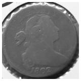 1802 LARGE CENT VG  S 236