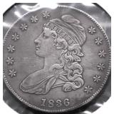 1936 BUST HALF DOLLAR XF