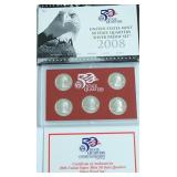 2008 SILVER PROOF QUARTER SET