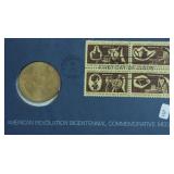 BICENTENNIAL MEDAL FIRST DAY COVER