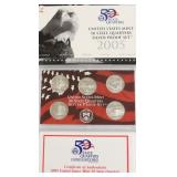 2005 SILVER PROOF QUARTER SET