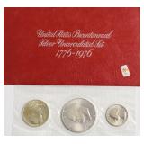 SILVER BICENTENNIAL MINT SET