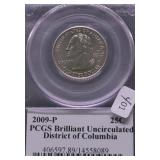 2009 PCGS GEM BU WASHINGTON QUARTER