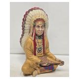 1974 Chalk Indian Figurine