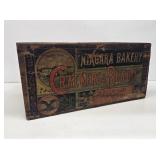 Niagara Bakery Advertising Box with Paper Label
