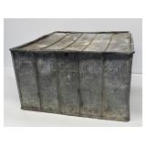 Indiana Brewing Assoc. Metal Crate with Bottles