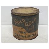 Rold Gold Pretzels Metal Advertising Tin