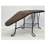 Early Shoe Store Stool with Twisted Base