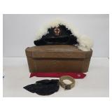 Early Ceremonial Lodge Hat with Belt & Tie