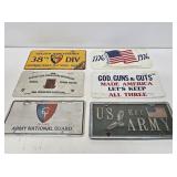 Military & Patriotic License Plates