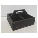 Primtive Wooden Nail Caddy