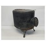 Small Early Tin Wood Stove